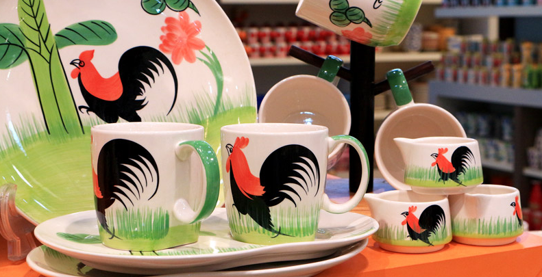 ความเป็นมาชามตราไก่