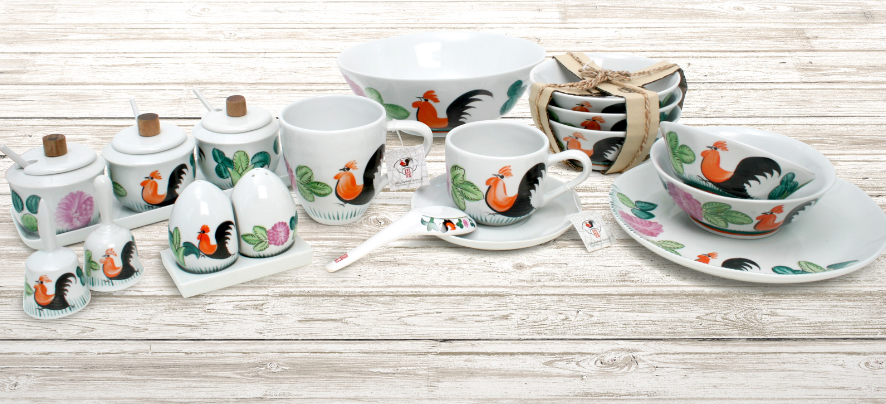 ความเป็นมาชามตราไก่