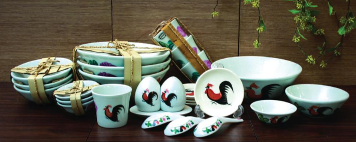 รูปแบบของชามตราไก่