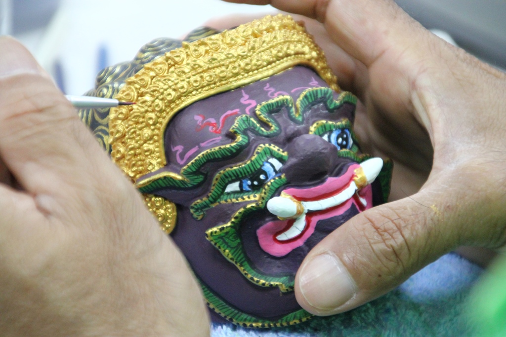 หัวโขน สินค้า OTOP จังหวัดเชียงใหม่